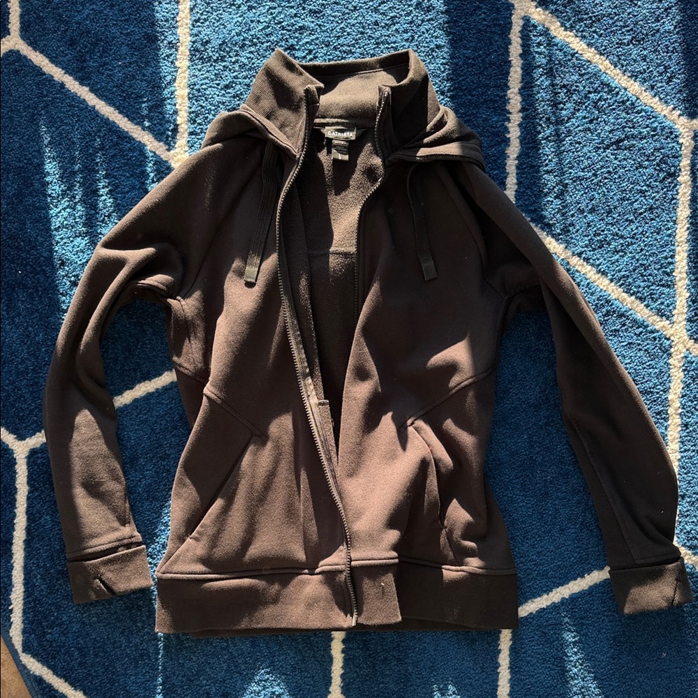 Athleta Black Fleece Jacket